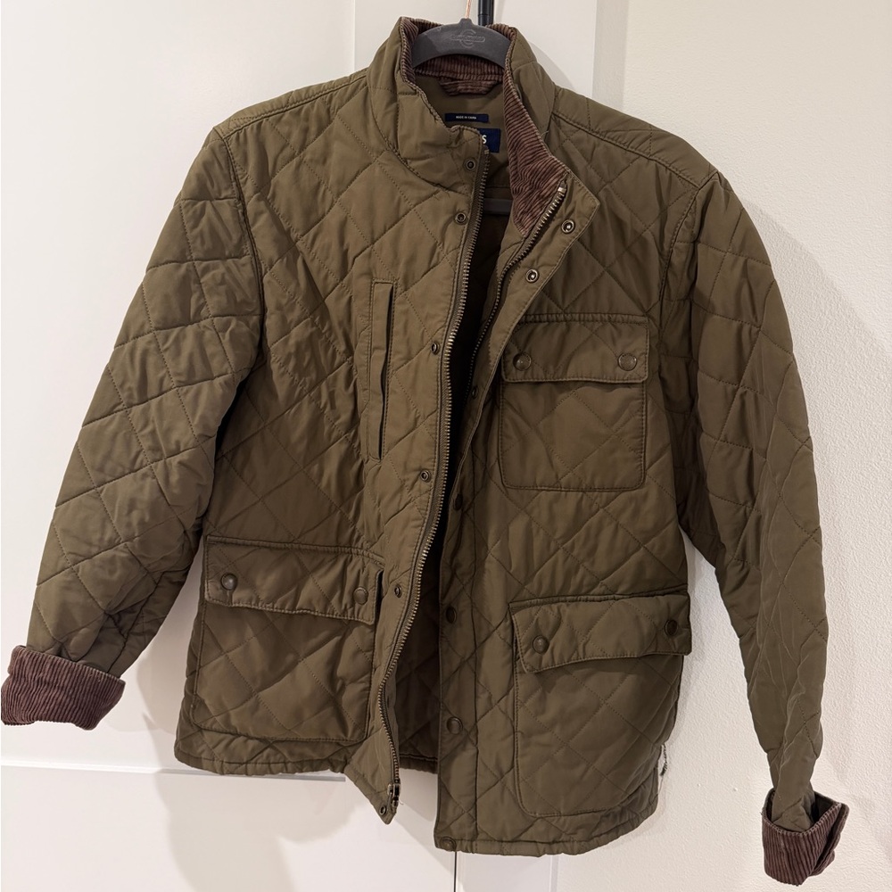 Bonobos Khaki Quilted Jacket - Picture 5 of 7